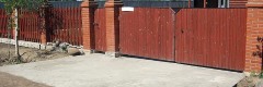 Устройство въезда в Еманжелинске